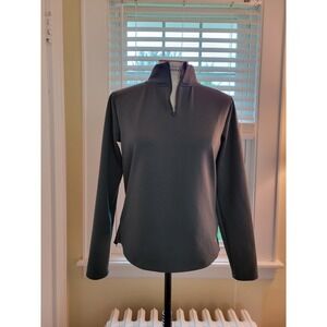 Nike Quarter Zip-Up Women's MED Green‎ Fleece